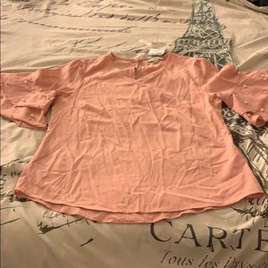 Light pink dress blouse